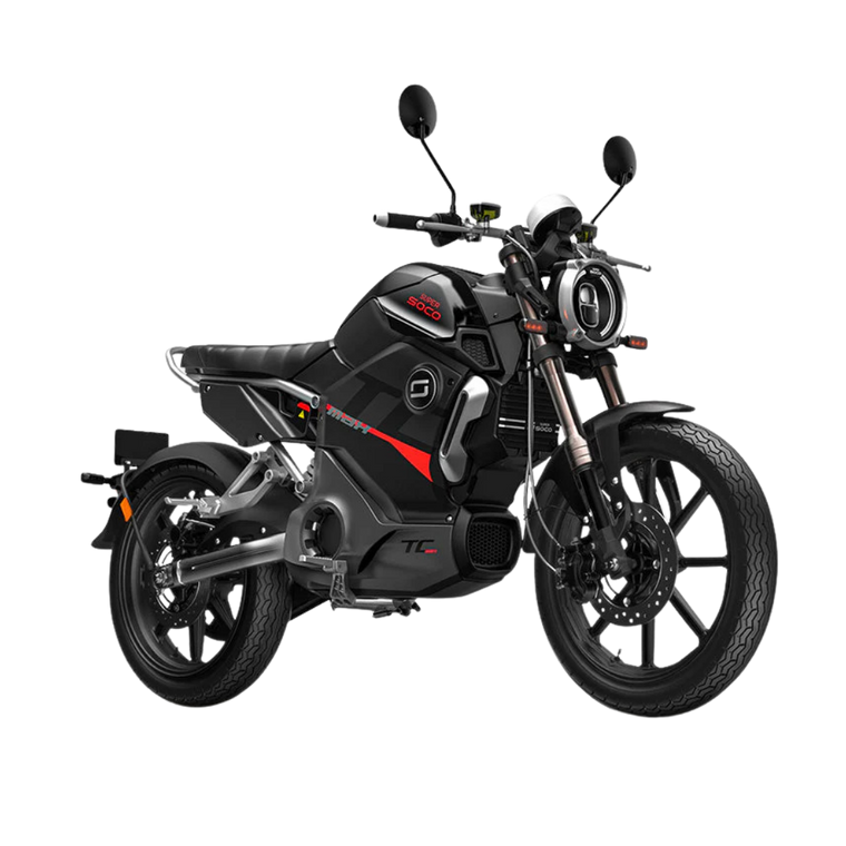 Super Soco TC Max 125E mota elétrica Café Racer 125cc — BS Mov