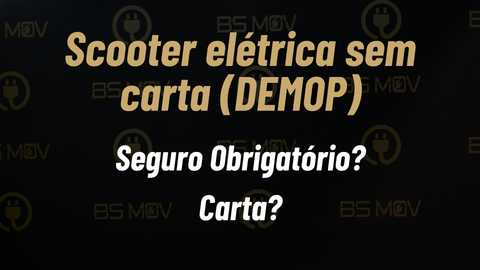 Scooter elétrica sem carta: o que é uma DEMOP e o que podes conduzir em Portugal em 2026