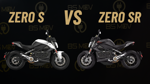 Zero Motorcycles S vs SR: qual a diferença e qual escolher?